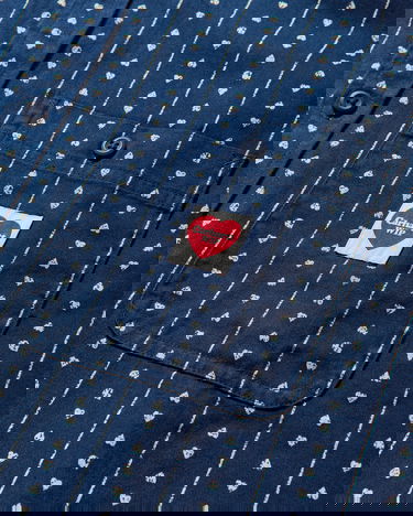 Košeľa Carhartt WIP Drewe Short Sleeve Button-Down Shirt Modrá | I034537 2RUXX, 4