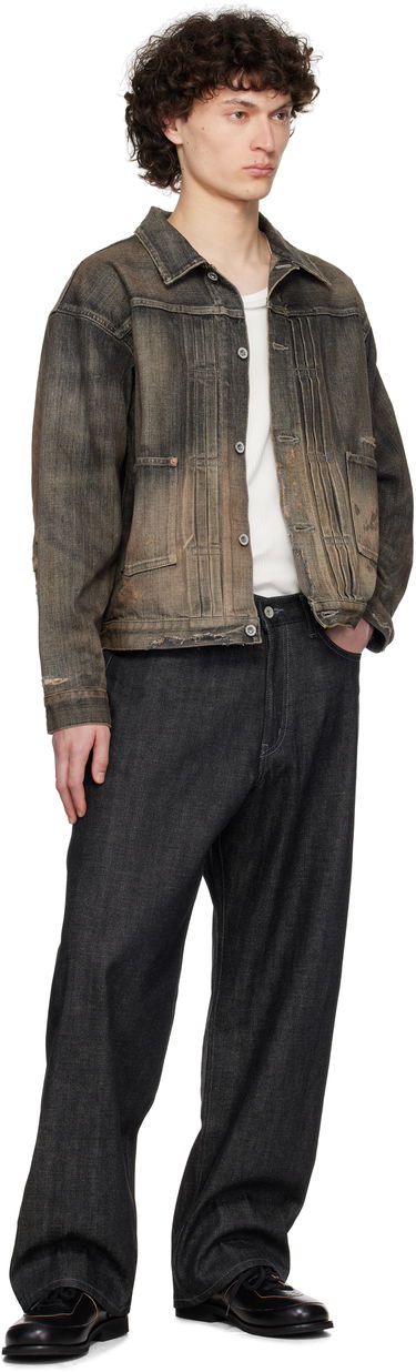 Bunda Neighborhood Neighborhood Savage Type-1 Denim Jacket Šedá | 251XBNH-JKM01, 3