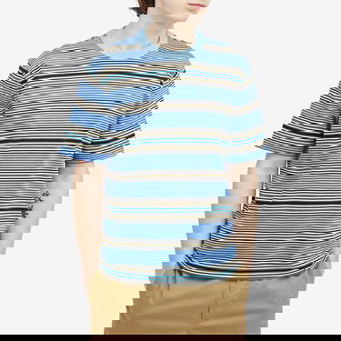 Tričko Paul Smith Paul Smith Multi Stripe T-Shirt, Size Large Modrá | M2R-220X-N22122-40, 2
