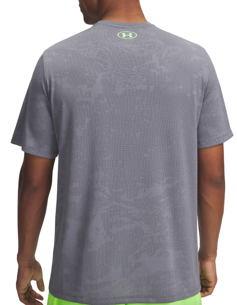 Tričko Under Armour Tech Vent Jacquard Short Sleeve T-Shirt Šedá | 1377052-025, 1