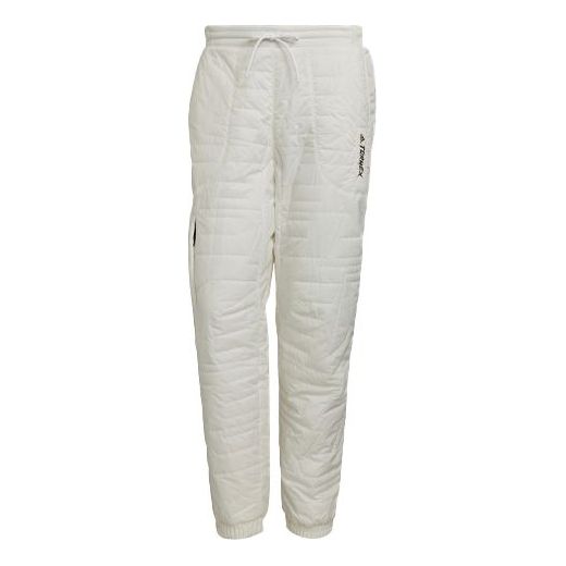Cargo nohavice adidas Performance Terrex Outdoor Stay Warm Bundle Feet Pants Biela | GQ3681, 0