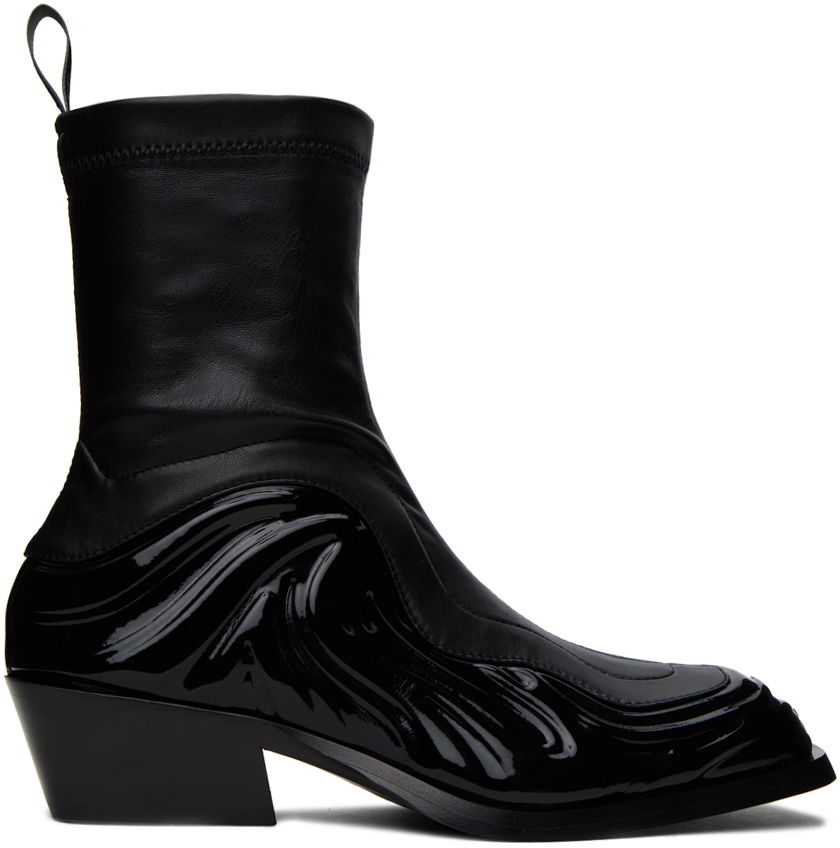 Oblečenie Versace Black Solare Boots Čierna | 1011425_1A08712, 0