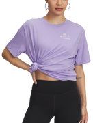 Etched Roses Oversized Short Sleeve T-Shirt