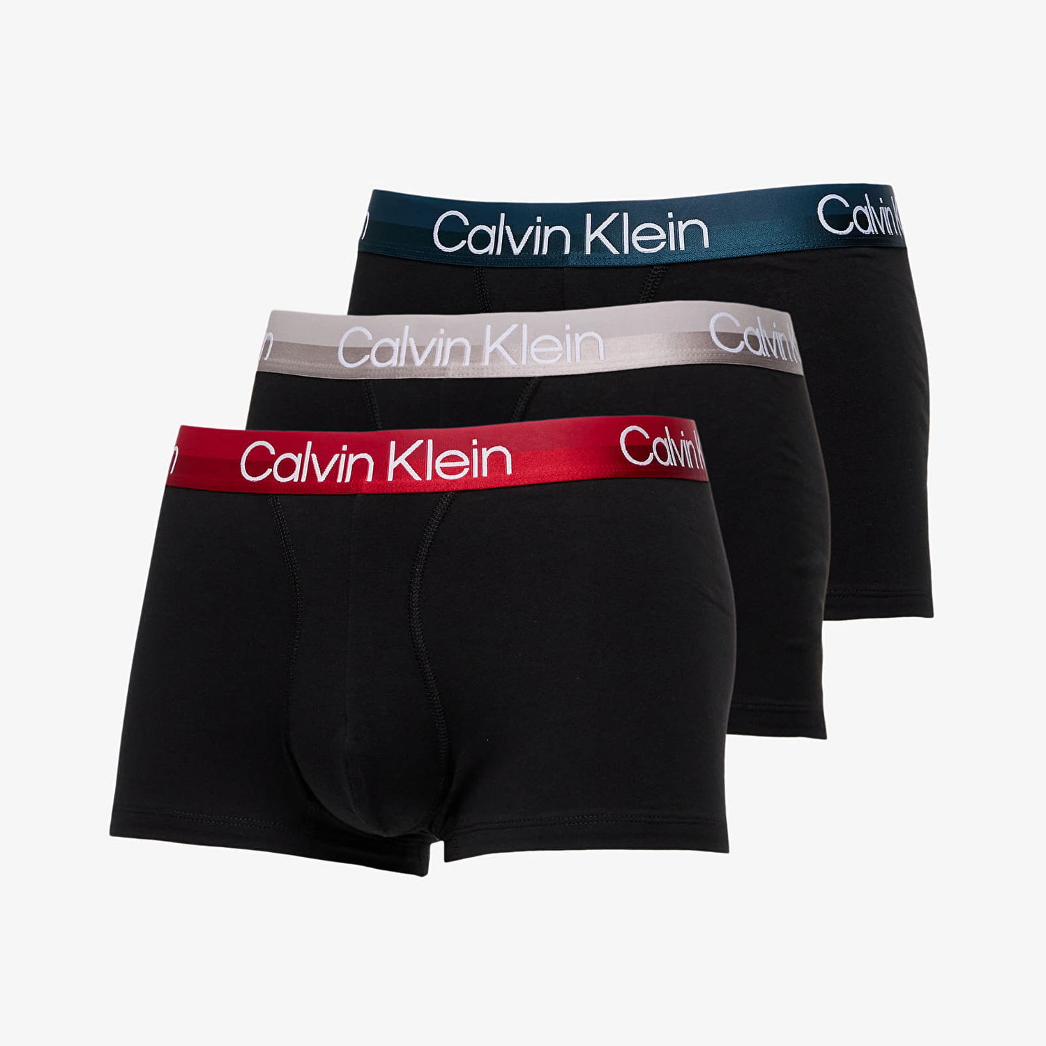 Boxerky CALVIN KLEIN Trunk 3-Pack Black XL Čierna | NB2970A PZI, 0