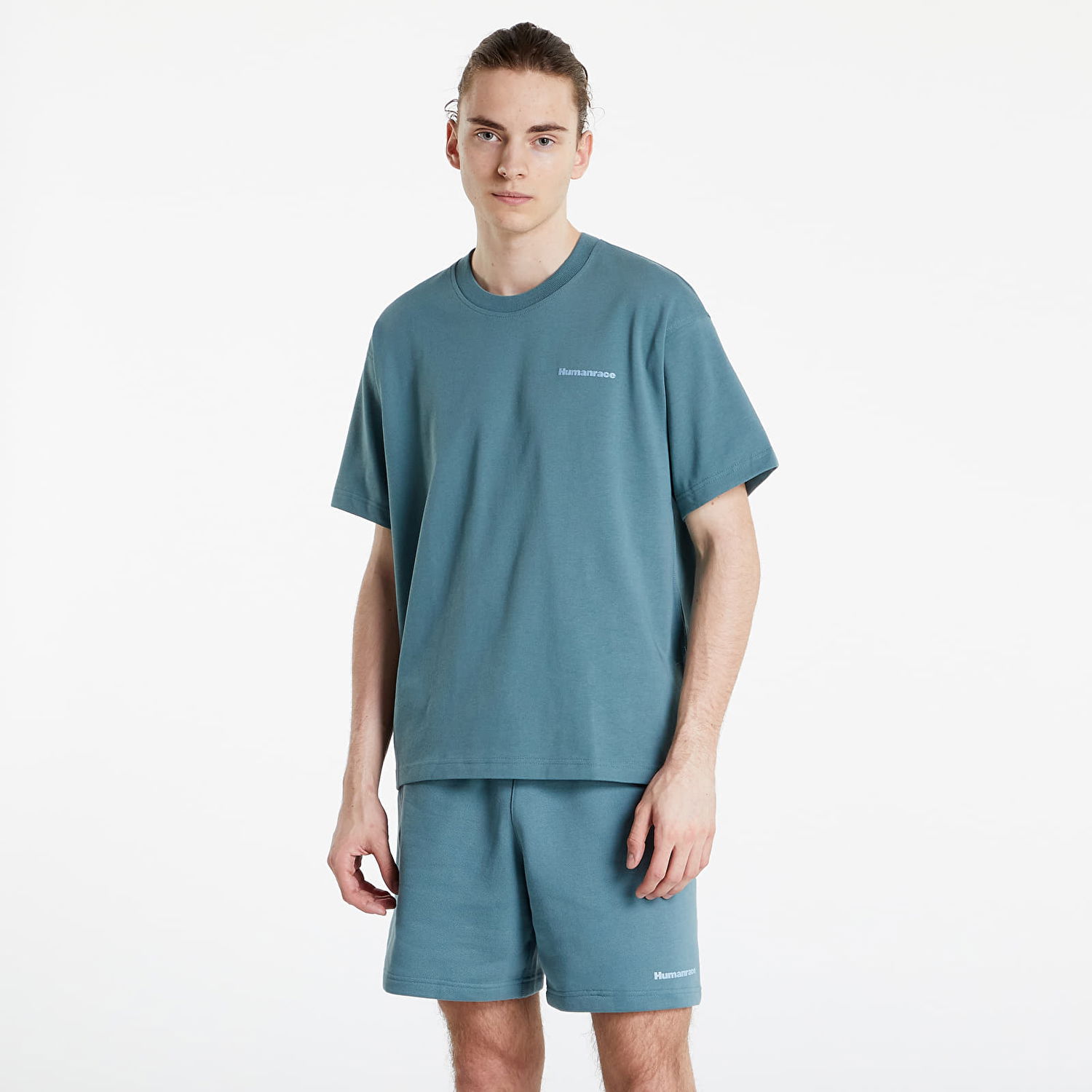 Tričko adidas Originals x Pharrell Williams Humanrace Tee Zelené | HI2957, 1