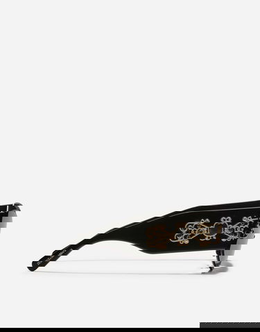 Slnečné okuliare Dolce & Gabbana Dg Filigrana Ornate Shield Sunglasses Šedá | VG4526VP18G9V000, 2