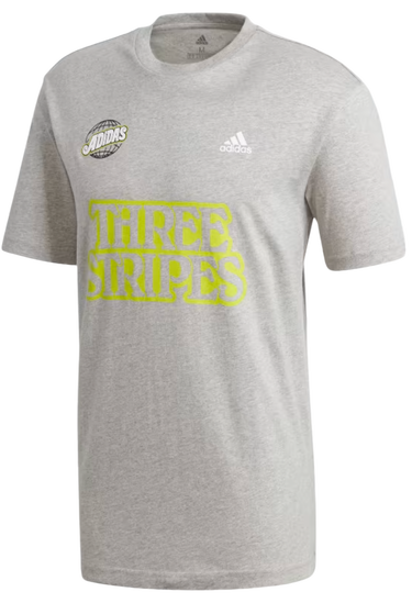 Tričko adidas Performance Sportswear Athletics Lucky 8 Graphic Šedá | ge4652, 0