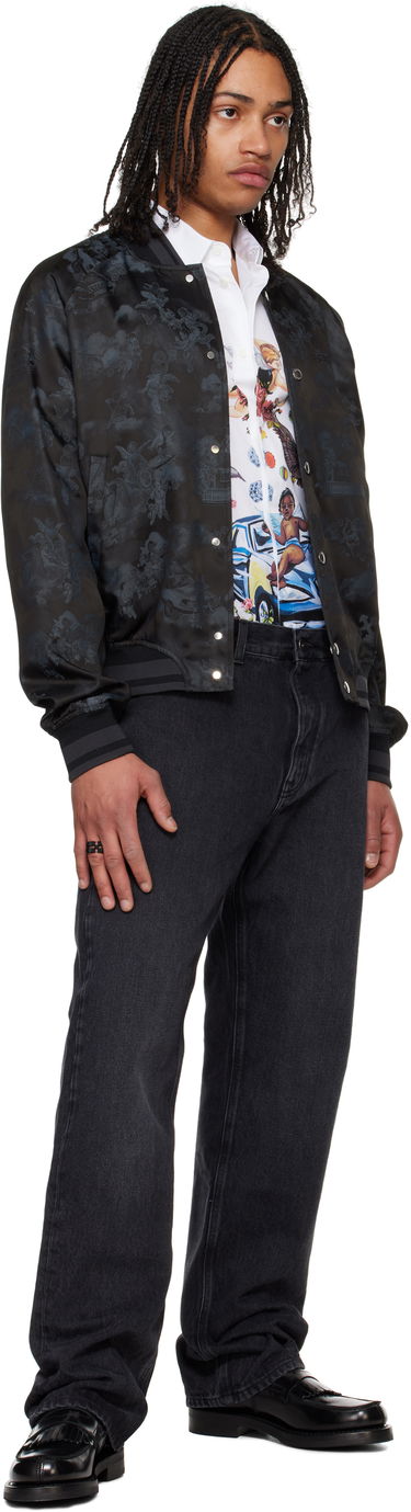 Džínsy Off-White Off-White Arrow Skate Jeans Čierna | OMYA138C99DEN0021300, 3