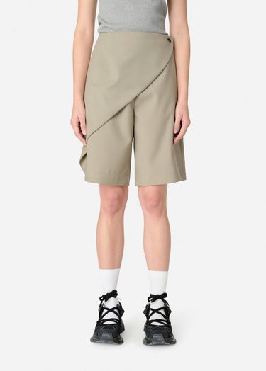 Šortky AXEL ARIGATO Beige Asymmetrical Shorts Béžová | A3057002, 2
