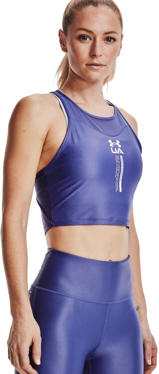 Tielko Under Armour Iso Chill Crop Tank Top Modrá | 1361151-561, 0