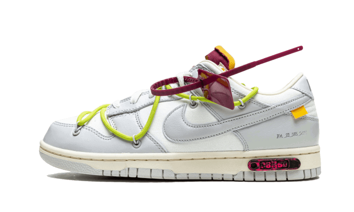 Off-White x Dunk Low ''Lot 08 of 50''