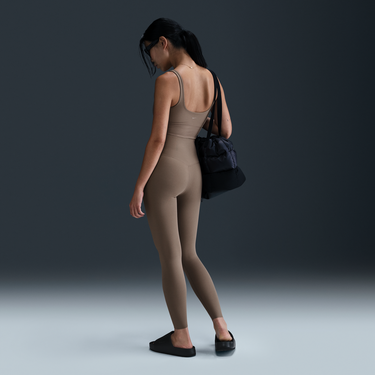 Legíny Nike Nike Zenvy 7/8 High-Waisted Leggings Hnedá | DQ6015-233, 3