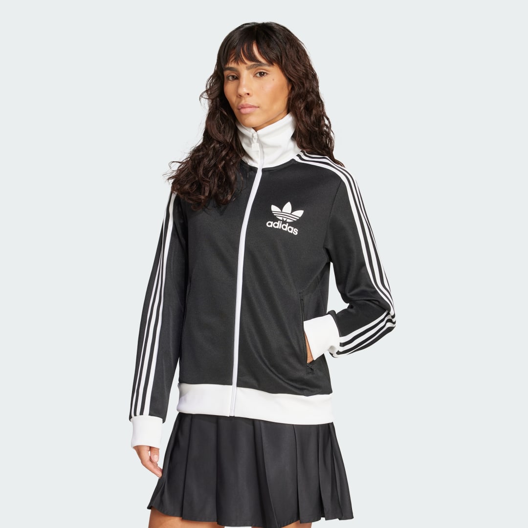 Bunda adidas Performance Beckenbauer Track Jacket Čierna | HZ3743, 0
