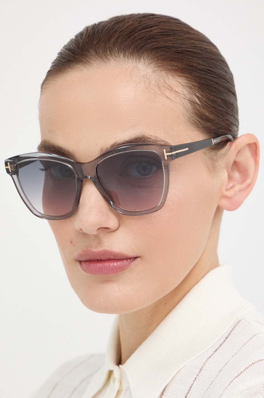 Slnečné okuliare Tom Ford Tom Ford FT1087_5420A Sunglasses Šedá | FT1087.5420A, 0