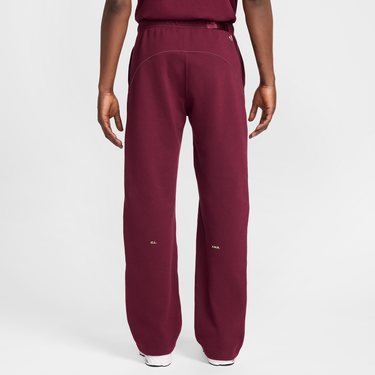 Tepláky Nike NOCTA Fleece CS Cuffless Pants Vínová | FZ4675-638, 4