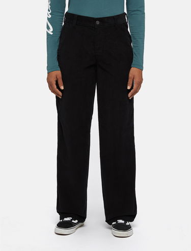 Nohavice Dickies Corduroy Carpenter Trousers Čierna | 0A863Z, 0