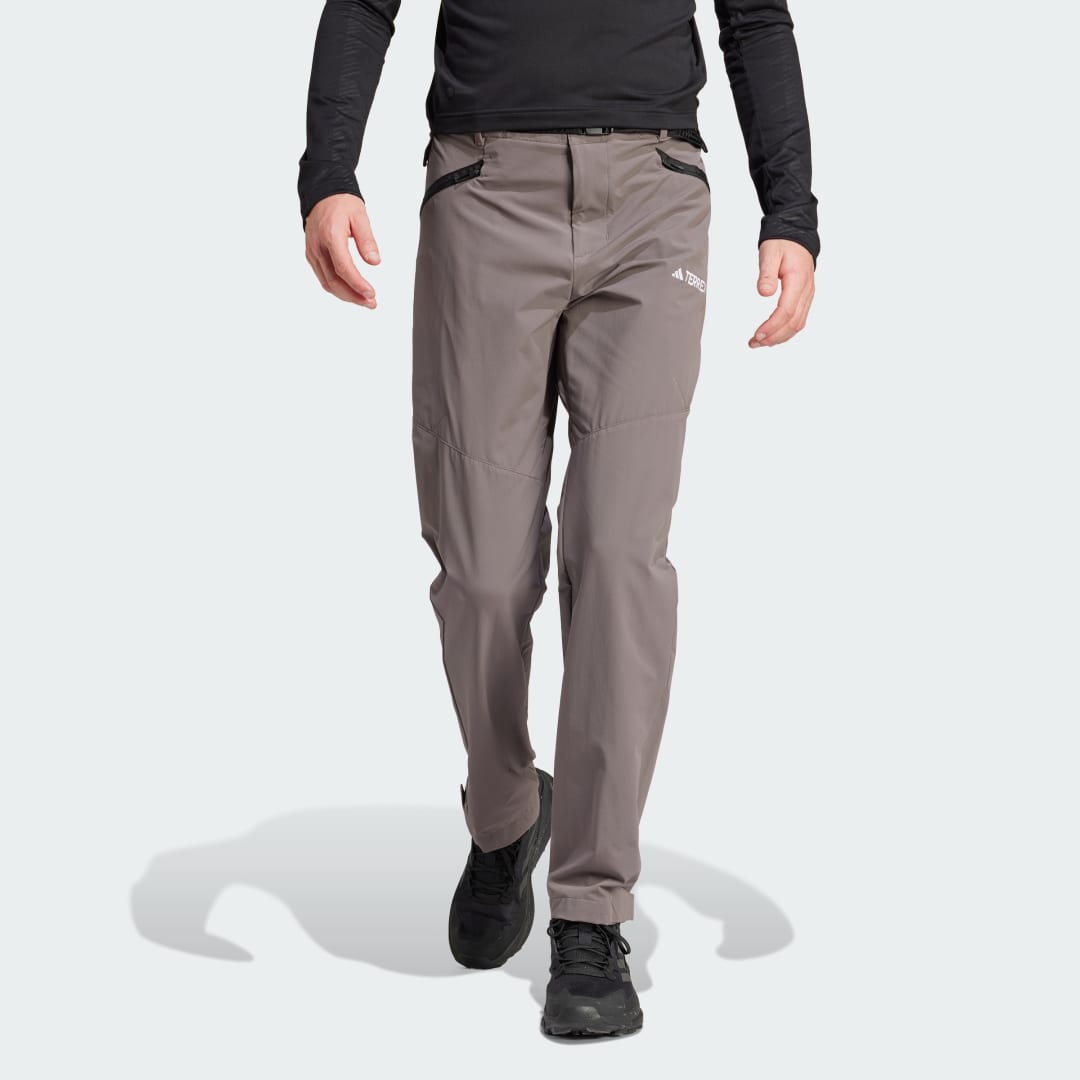 Nohavice a džínsy adidas Performance adidas TERREX Kalhoty Terrex Xperior Béžová | IQ1400, 1