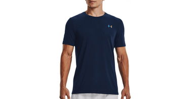 Tričko Under Armour Seamless GeoSport T-Shirt Navy | 1370441-408, 1