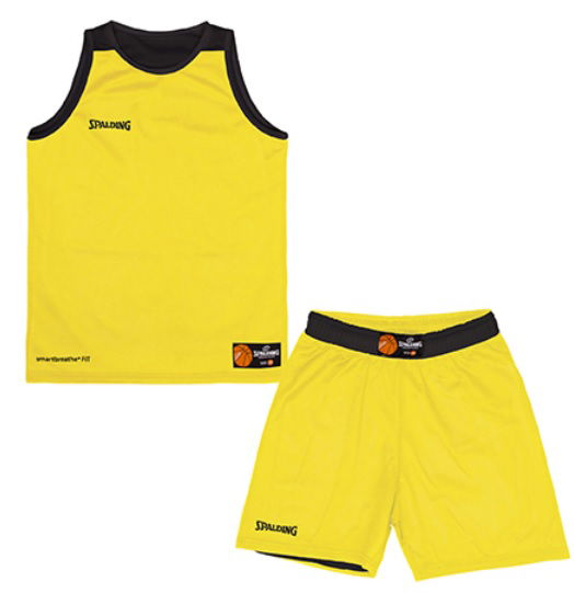 Súprava Spalding Spalding Double Face Basketball Uniform Set Žltá | 40221339-illuminatedyellowblack