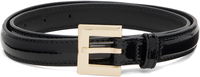 ANINE BING Nicola Patent Leather Belt