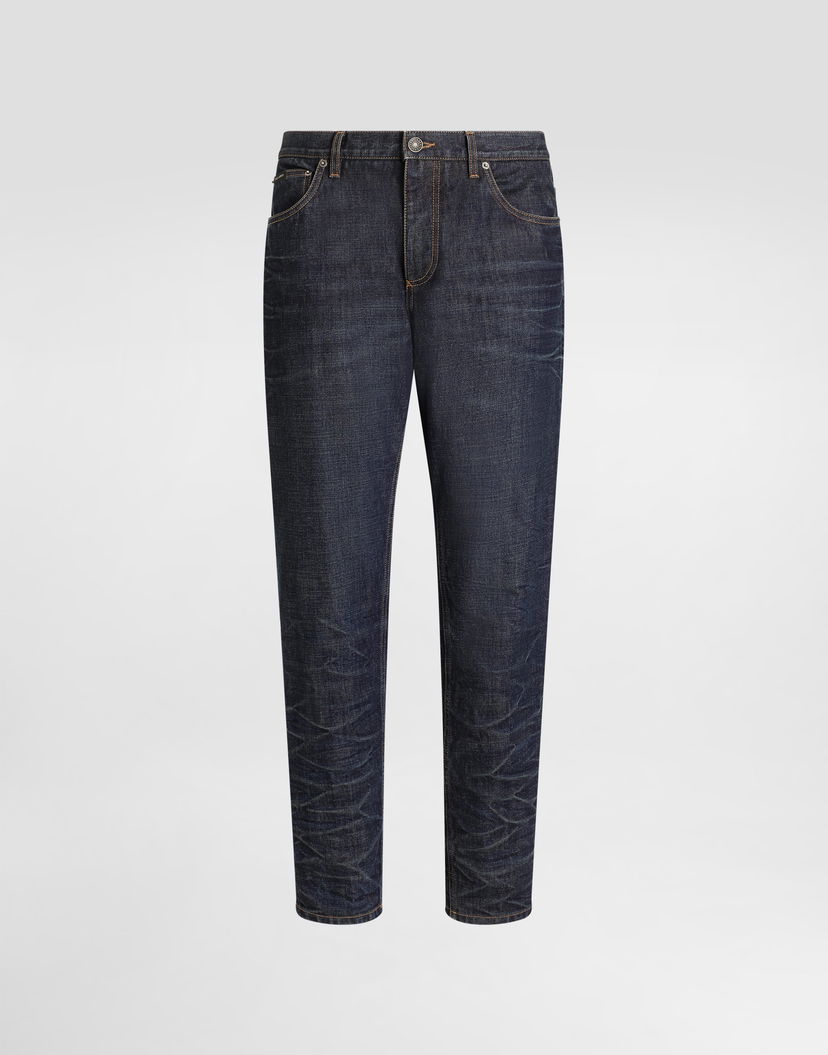 Džínsy Dolce & Gabbana Dolce & Gabbana Loose Fit Jeans Modrá | GYJDADG8NJ2S9001