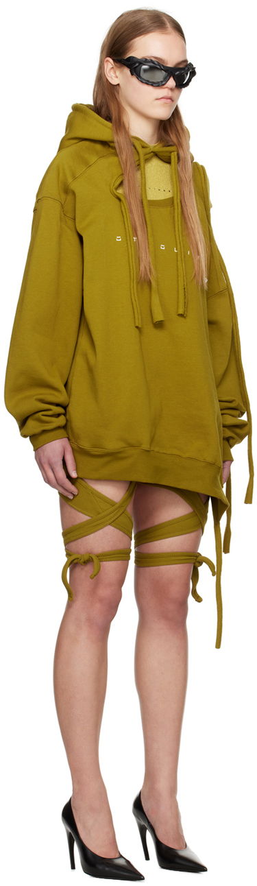Mikina Ottolinger Ottolinger Deconstructed Hoodie Zelené | 1503902, 1