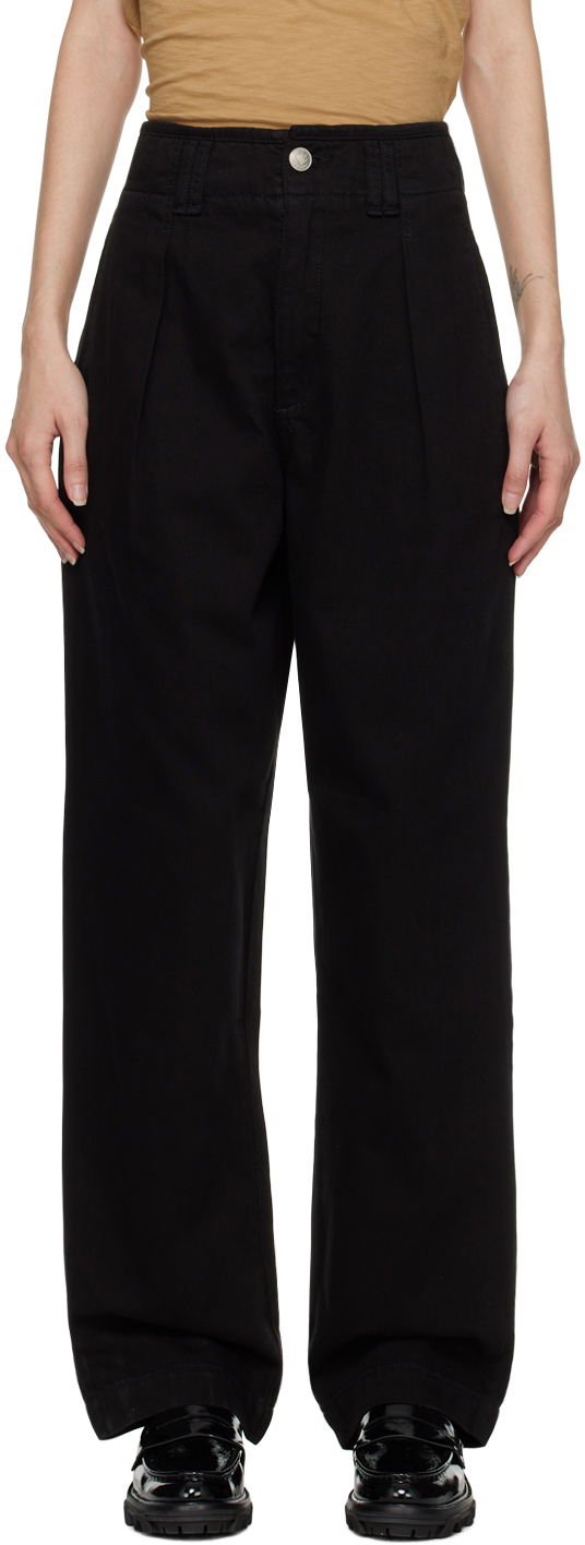 Nohavice rag & bone rag & bone Pleated Trousers Čierna | WDD22H2933F2BL, 0