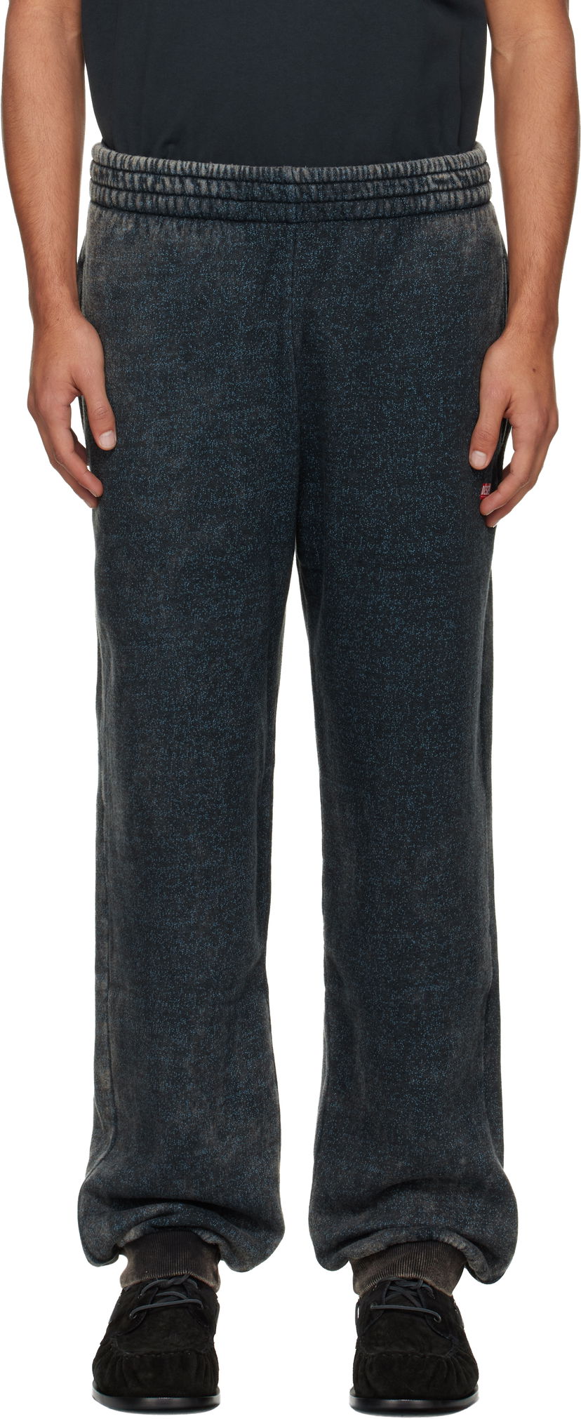 Tepláky Diesel Heathered P-Marky-Cuff Sweatpants Šedá | A18652-0AGBZ-9XXA
