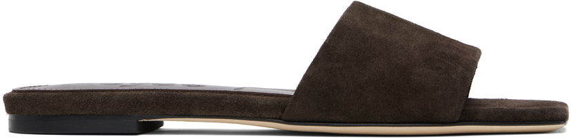 Doplnky Aeyde Aeyde Anna Suede Sandals Hnedá | A11-FS-BRNS08FL6-SS24-953-022