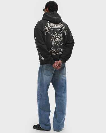 Mikina Represent Clo Represent Metallica 40 Year Anniversary Zip-Thru Hoodie Čierna | MLM4370-230, 1