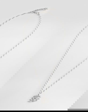 Náhrdelník Dolce & Gabbana Rhinestone DG Logo Necklace Metalická | WNR2L4W111187655, 0