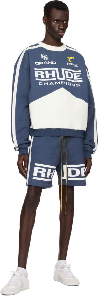 Šortky Rhude Rhude 'Rhude Champions' Shorts Modrá | RHPS25SH02012, 3
