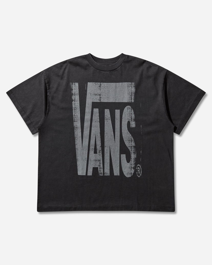 Tričko Vans Act of Disagreement Brushed Logo T-Shirt Čierna | VN000TR2EMQ1