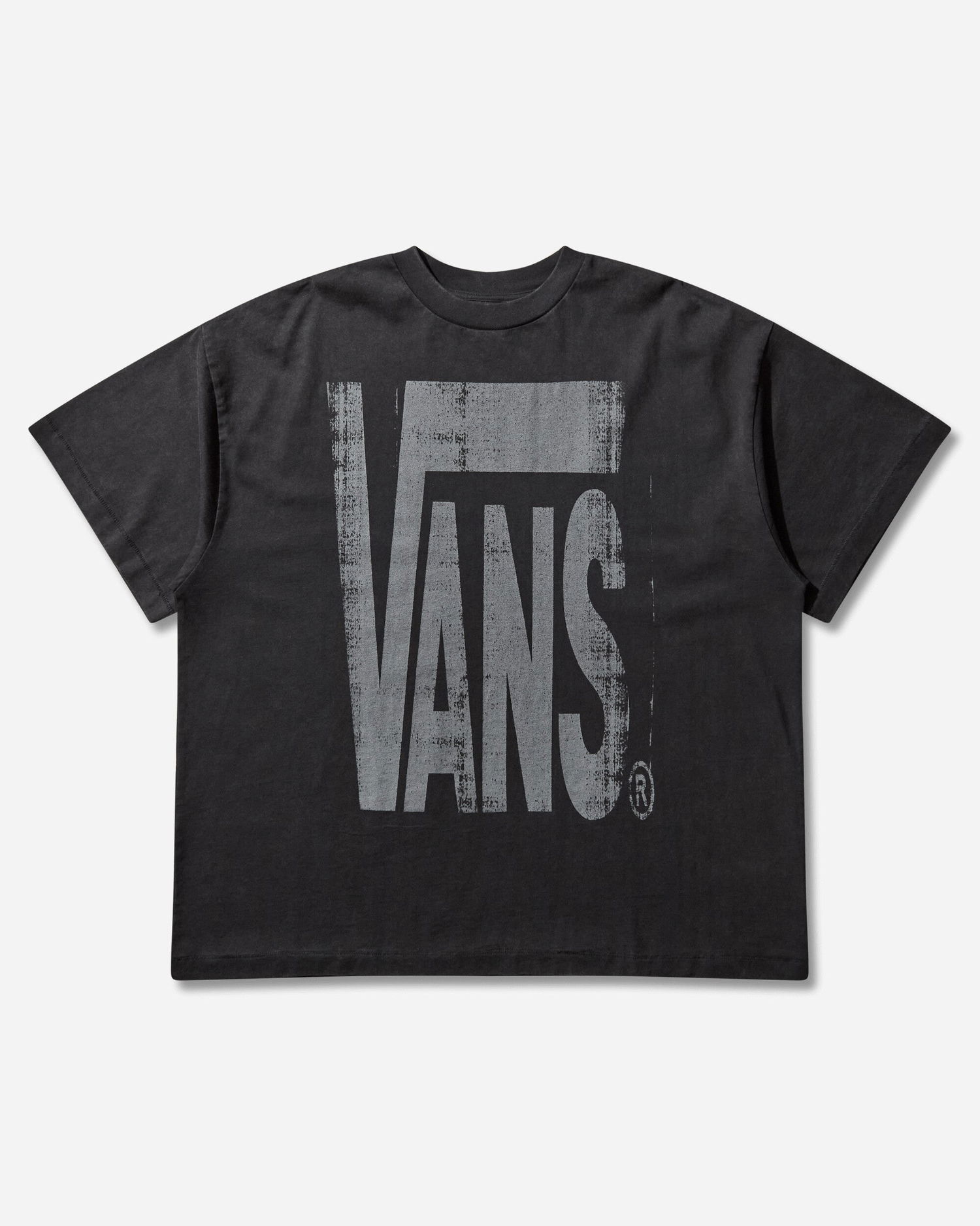 Tričko Vans Act of Disagreement Brushed Logo T-Shirt Čierna | VN000TR2EMQ1, 0
