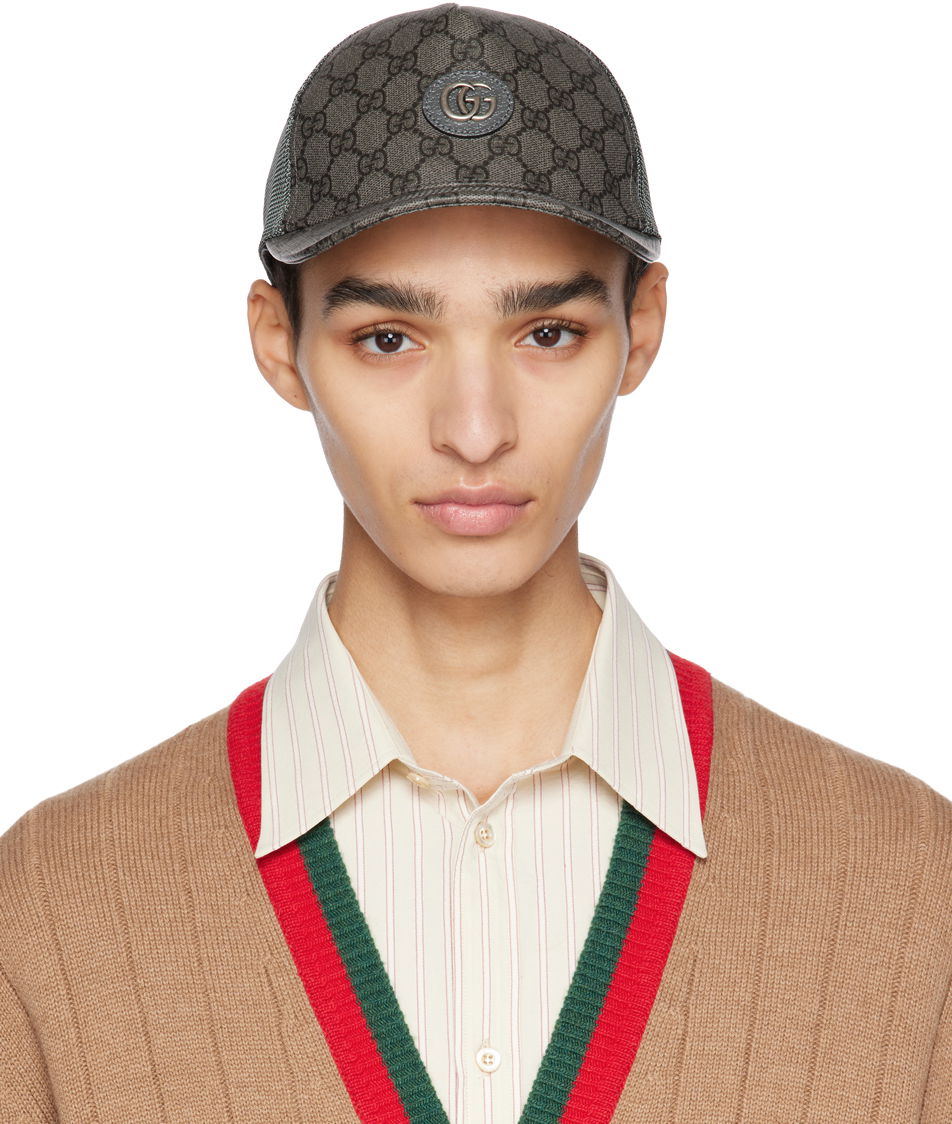 Šiltovka Gucci Supreme Šedá | 733927 4HAXN, 0