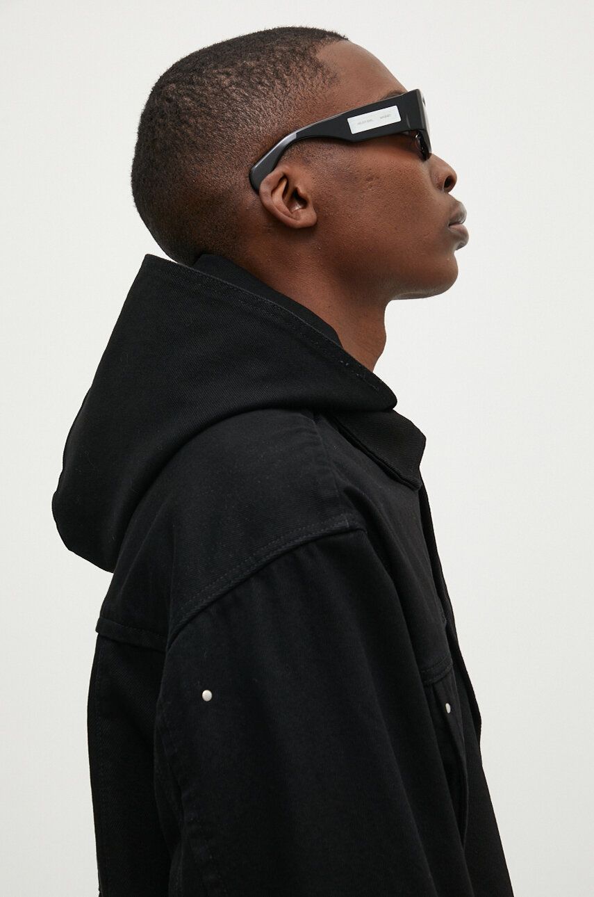Hooded Denim Jacket