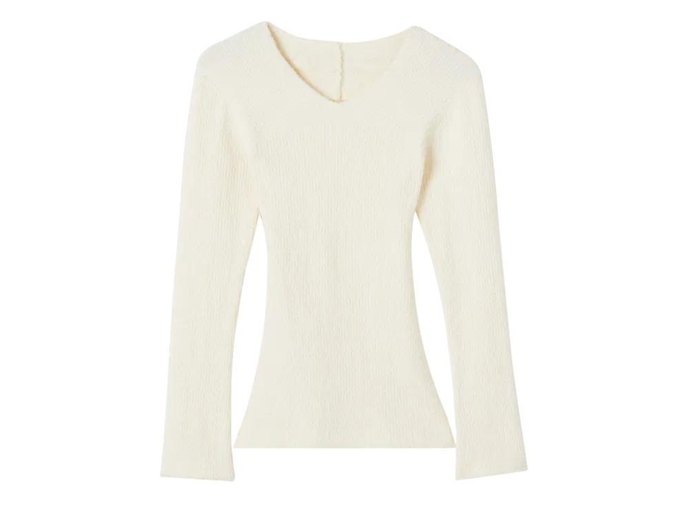 Tričko AXEL ARIGATO Tube Rib-Knit Wrap Top Biela | A0948002, 0