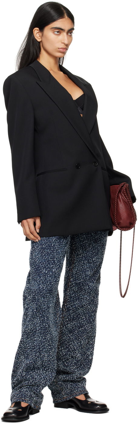 Stella McCartney High-Rise Bouclé Jeans