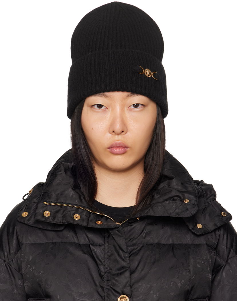 Kulicha Versace Medusa '95 Beanie Čierna | 1007514_1A10149_1B00V