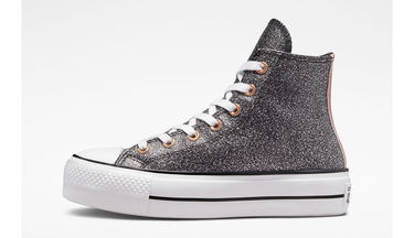 Tenisky a topánky Converse Chuck Taylor All Star Lift Platform Čierna | A01301C, 1