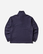 Brushed Organic Cotton Half-Zip Sweatshirt