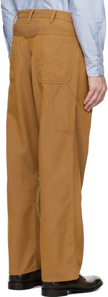 Nohavice BEAMS BEAMS PLUS Painter Trousers Hnedá | 3824-0250-791, 2