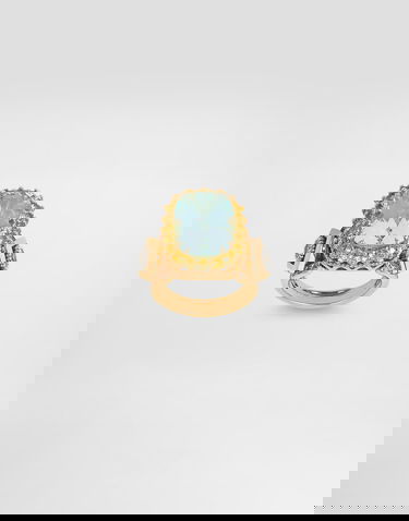 Prsteň Dolce & Gabbana Dolce & Gabbana Aquamarine Ring Tyrkysová | WRSA7GWAQM187583, 3