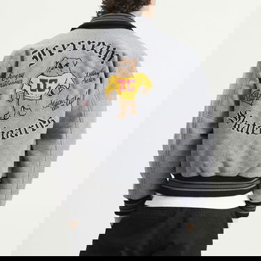 Bunda BBC IceCream Mascot Varsity Jacket Šedá | IC25402-GRY, 3