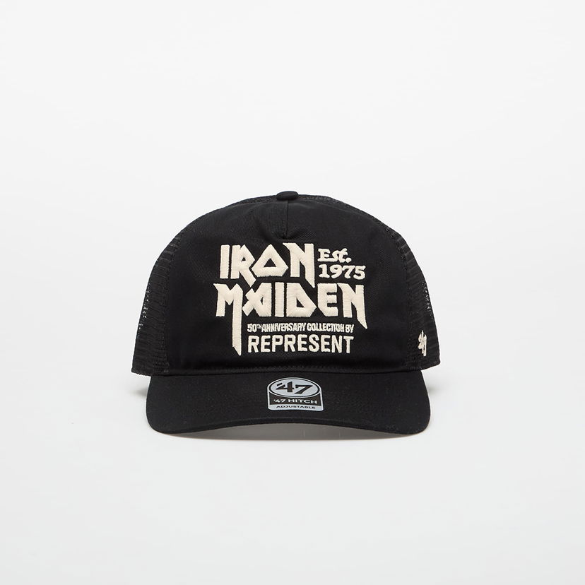 Šiltovka Represent Clo REPRESENT x Iron Maiden Anniversary Trucker Cap Čierna | MLM100589-02