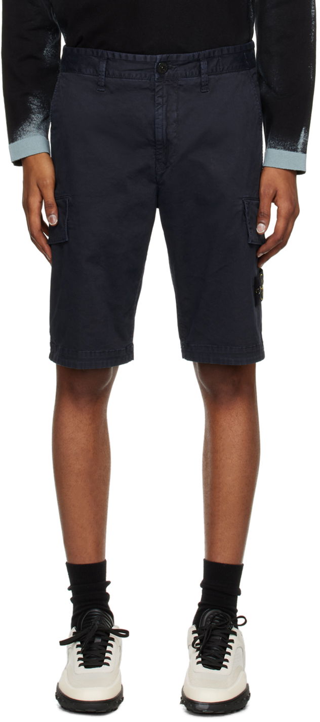 Šortky Stone Island Patch Navy | 1015L1204, 0