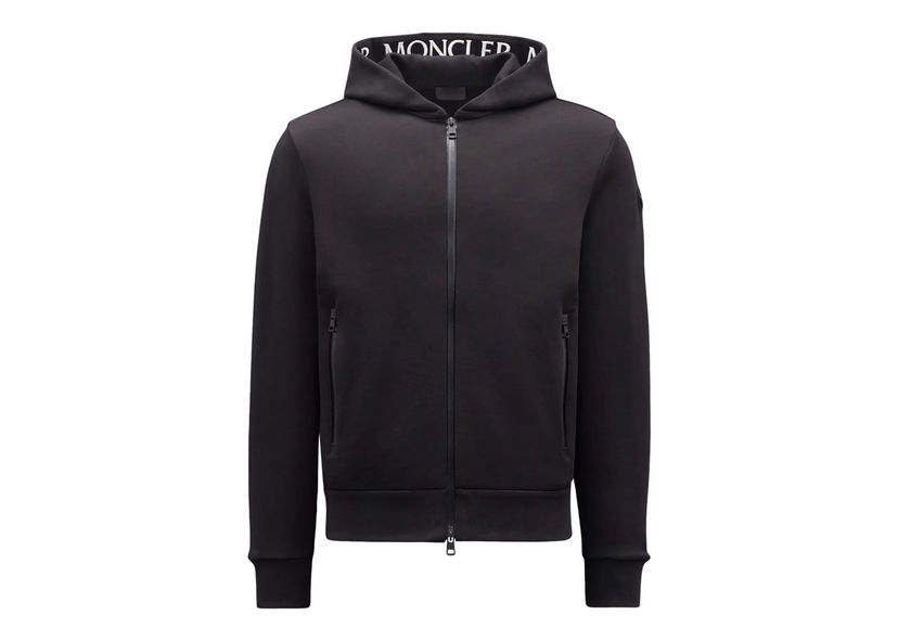 Mikina Moncler Logo Hoodie Čierna | H20918G00035V8183999