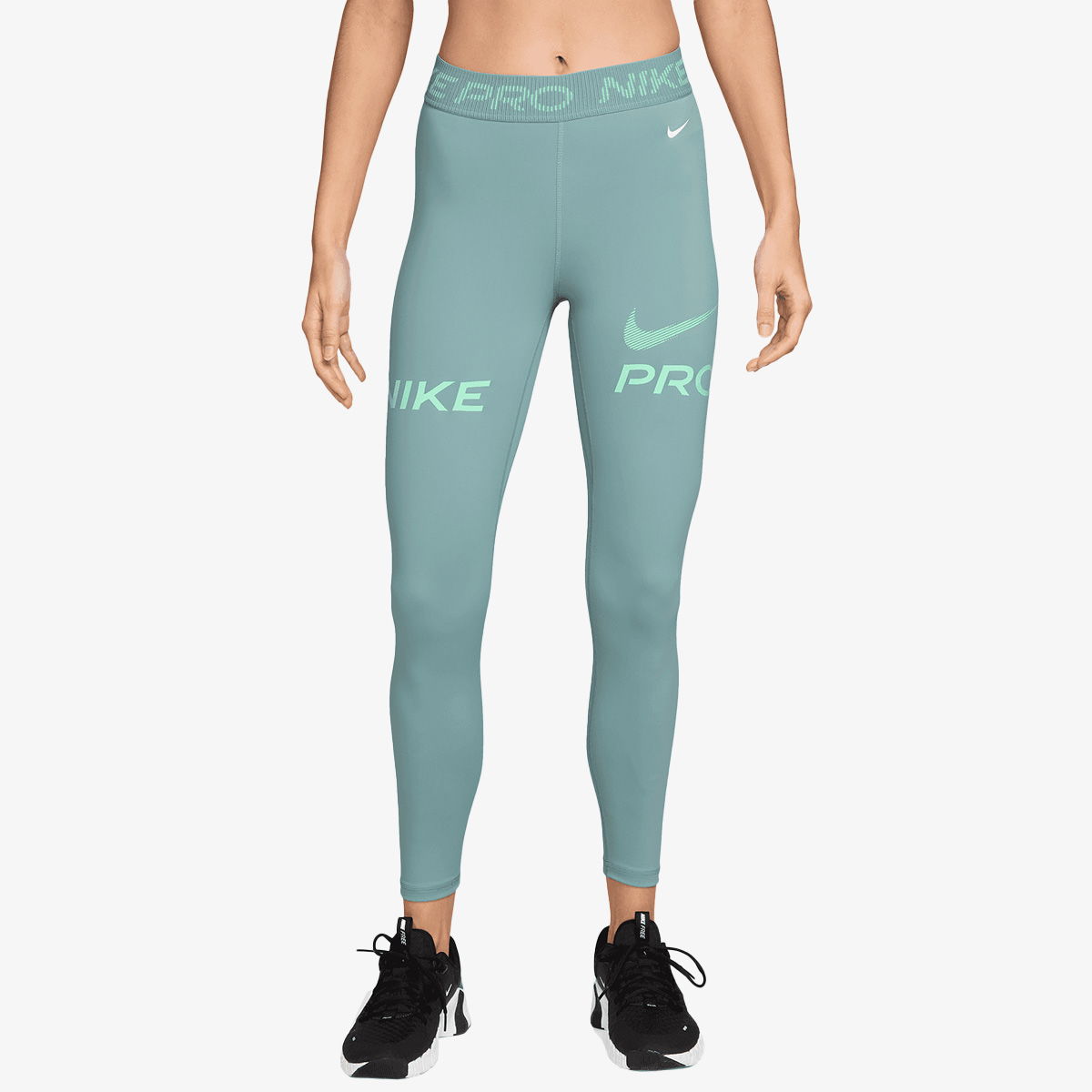 Legíny Nike W NP 365 MR 7/8 TIGHT TT GRX Tyrkysová | HV2306-017, 1