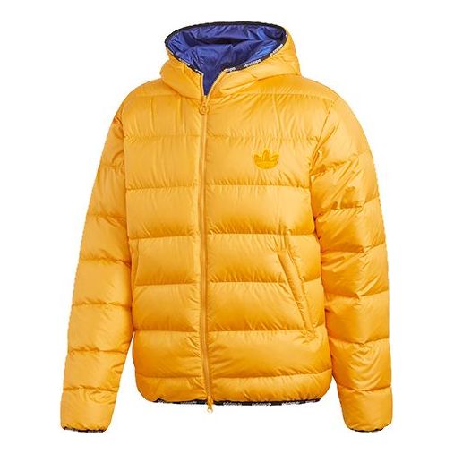 Prešívaná bunda adidas Originals Sports Double Sided Down Jacket Žltá | GF7122