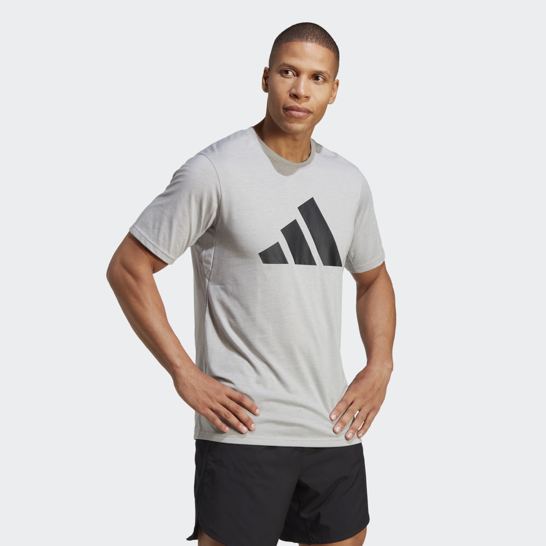 Tričko adidas Originals Train Essentials Feelready Šedá | IB8276, 0